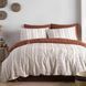 Комплект постільної білизни 200х220 LIMASSO COSTAL TRIO TERRA COTA hr-ln800567 фото 1