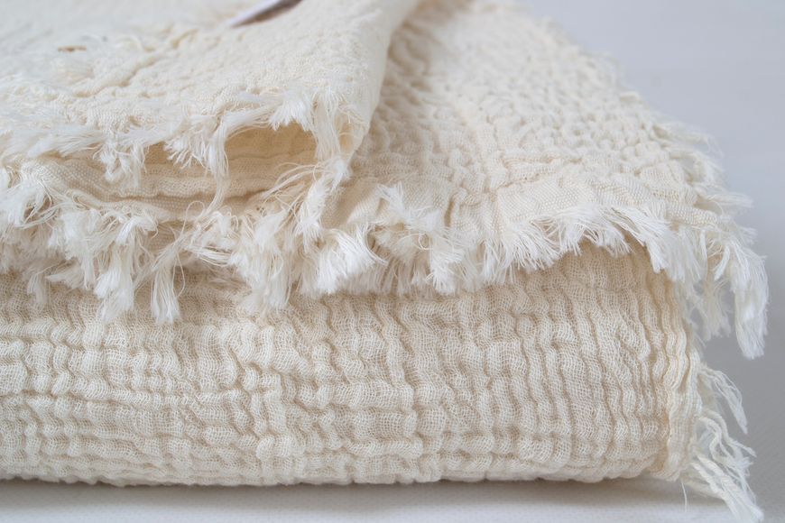 Покривало Lotus Home - Larna muslin cream 160x200 svt-2000022344289 фото