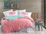 Постільна білизна полуторна Hobby poplin Dream кораловий 42916_1,5 фото