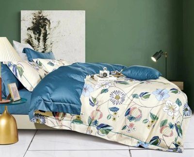 Комплект постільної білизни LUXURY LINENS 100% єгипетська бавовна Двоспальні luli3300032 фото
