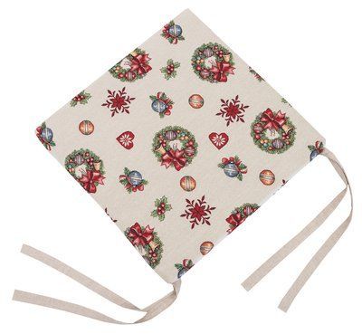 Подушка на стілець гобеленова EDEN155-PS (43x43) Limaso, Гобелен lim_EDEN155-PS фото