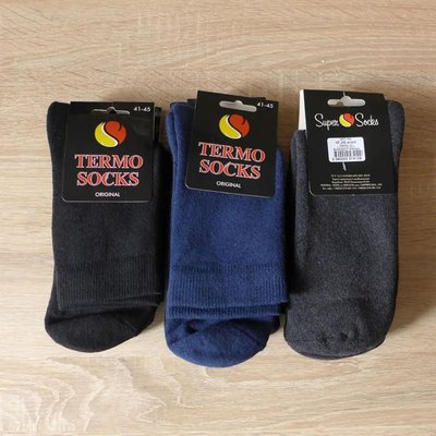 Шкарпетки чоловічі махрові Super Socks "Thermo" р. 41-45 (1 пара) d-c5620v фото