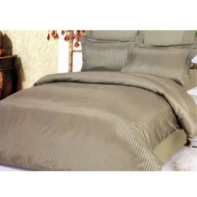 Атласное постельное белье Евро Le Vele JAKARANDA Низ 100% хлопок, Верх искусственный шелк Jakaranda-Moos фото