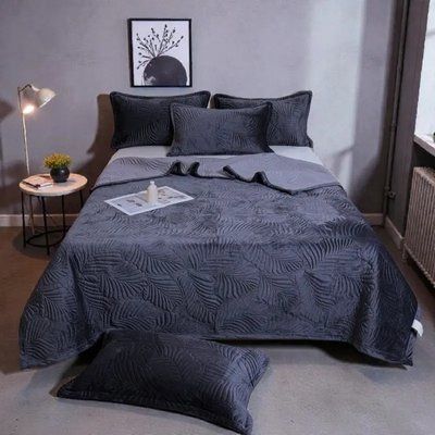 Покривало велюр COLORFUL (220x240) VELURE COVER QUILTED LL 325337 Col_325337 фото