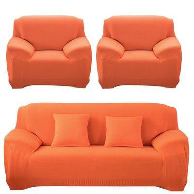 Комплект Чохол на диван + 2 крісла Еластичний Біфлекс Homytex Ht-183044 фото