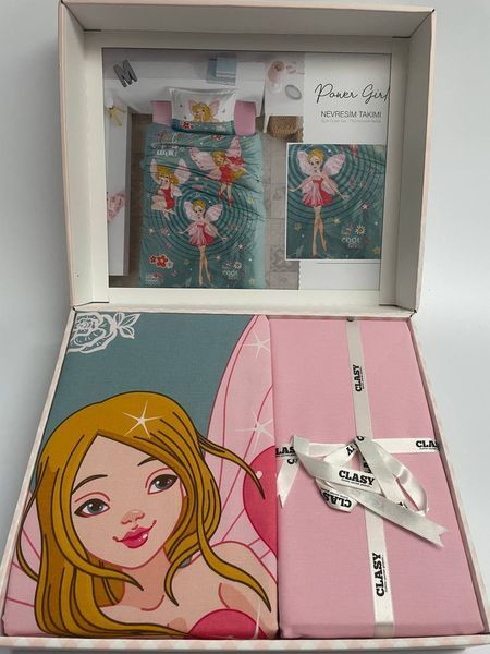 Постільна білизна CLASY для підлітків ранфорс POWER GIRL 50х70см (1шт) 160х220 p_s_k_17192 фото