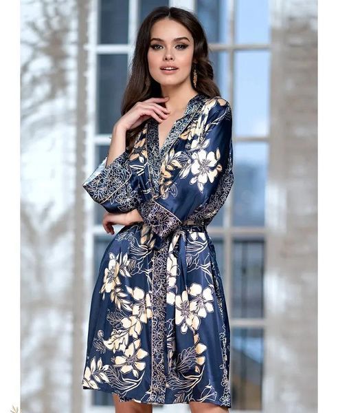 Женский халат "Блюмарин" 8443-1 Mia-Amore_8443-1_2XL/3XL фото