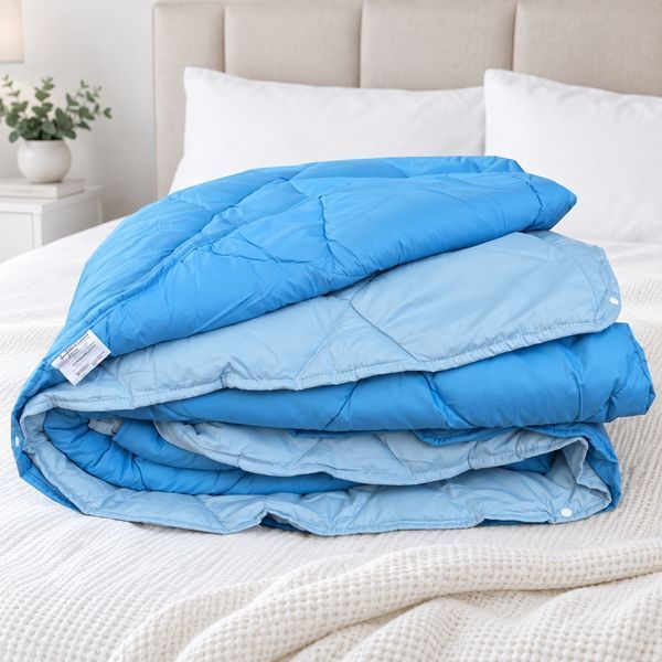Одеяло microfiber LeVele Dophia 250+250 GR 195x215 BLUE 1001.DPH.DM.SL.025.06.004 фото
