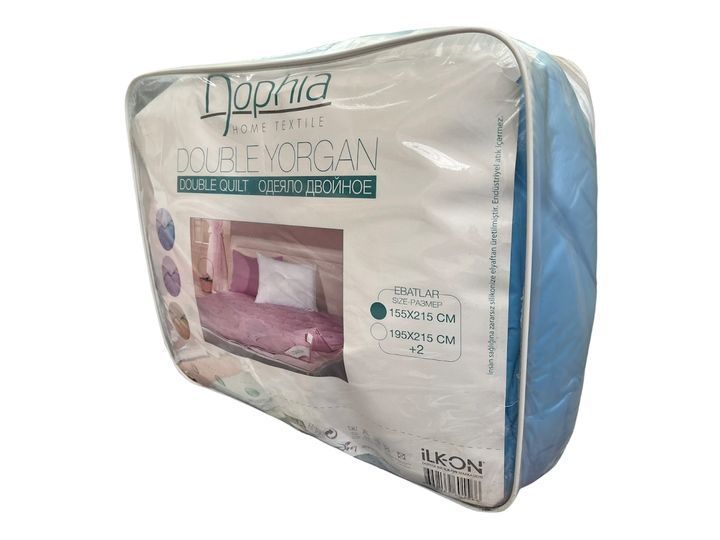 Одеяло microfiber LeVele Dophia 250+250 GR 195x215 BLUE 1001.DPH.DM.SL.025.06.004 фото