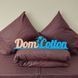 Постельное белье Dom Cotton Сатин Страйп Шоколад d-cstripe-sm-4 фото 1