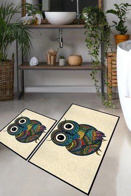 Набір килимків для ванної кімнати Chilai Home Flyer 60*100+50*60 Chom_110024212 фото