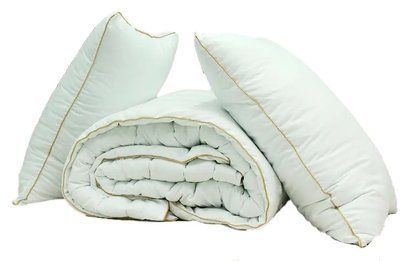 Ковдра Eco-пух TAG Eco-1 + подушки 70х70, 195 х 215 см Odeyalo-044-1 фото