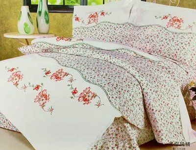 Постільна білизна Prestij Textile сатин Принт 127935 Сімейний 160х220 см (2 шт) 230х250 см 50х70см (4шт) p_s_k_127935 фото