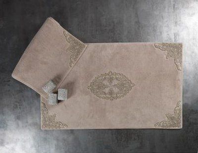 Набір килимків для ванни з мереживом Maco TUAL 50х60 см + 60х100 см McH-21372 фото