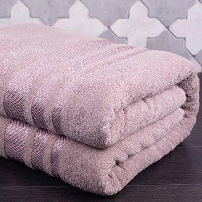 Простирадло махрове Aisha 400г/м2 d-c6240v-pink фото