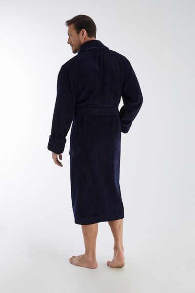 Халат мужской велюровый Nusa 1330, Темно-синий, Lacivert, 3XL ns-1330-lacivert-3XL фото