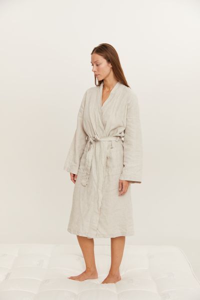 Халат Lotus Home - Mauna linen L/XL svt-2000022332279 фото