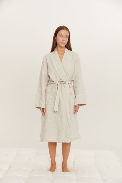 Халат Lotus Home - Mauna linen L/XL svt-2000022332279 фото