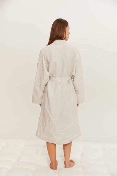 Халат Lotus Home - Mauna linen L/XL svt-2000022332279 фото
