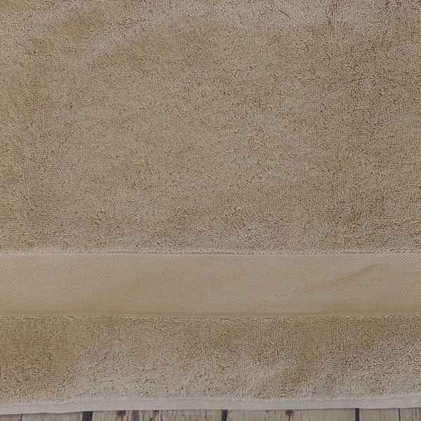 Рушник махровий Aisha Зара бежевий, 700г/м2, 40х70 см d-c6080v-beige фото