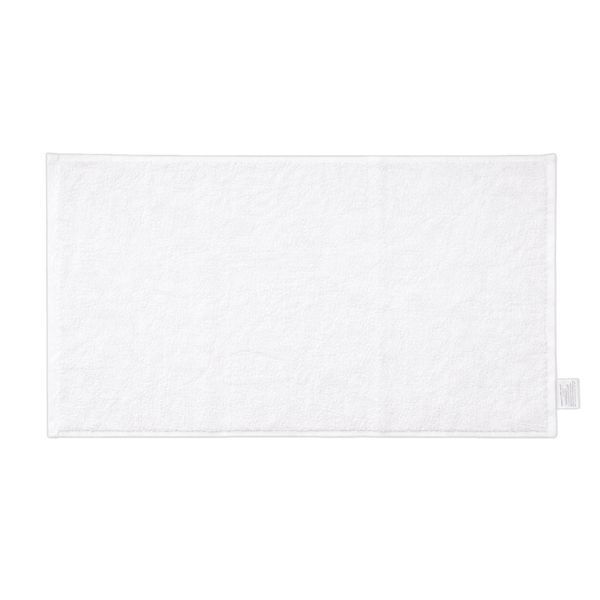 Рушник махровий Без бордюру Aisha Білий, 400 г/м2, 70x140 см d-c411v-white фото