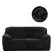 Захисний чохол на тримісний диван Diana Textile Plush Velvet 190-230 см al2045-3-seater-190-230-black фото