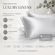 Набір наволочок LUXURY LINENS Silver 100% тенсел luli44876 фото 4