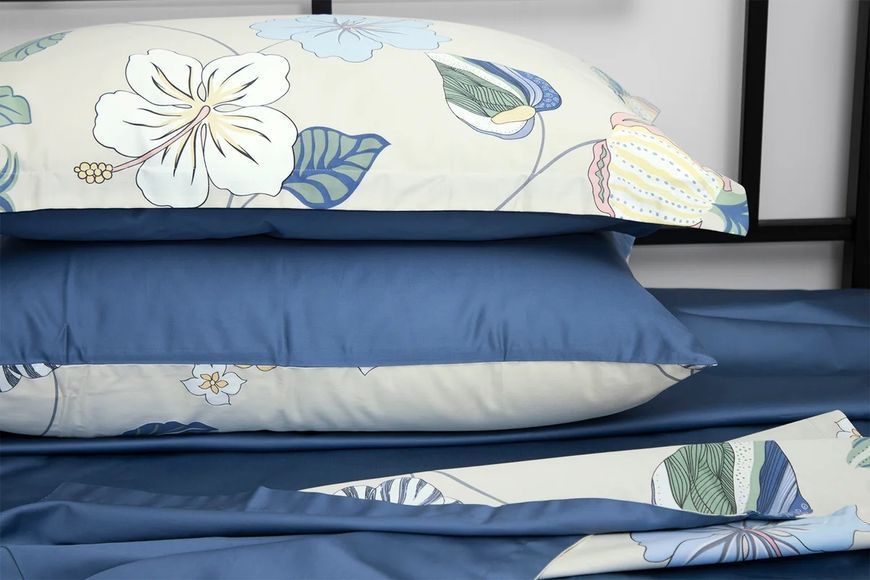 Комплект постельного белья LUXURY LINENS 100% египетский хлопок Семейные luli3300033 фото
