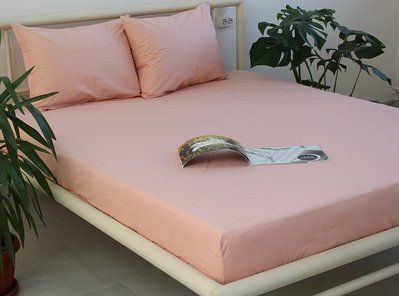 Простирадло на гумці + наволочки Pale Blush TAG prostrez11-046 фото