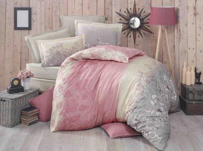 Постільна білизна MAYS сатин - 70462 Полуторний 160х220 см 160х240 см 50х70см (2шт) p_s_k_70462 фото