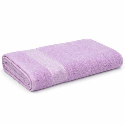 Рушник махровий Сатин Aisha 400 г/м2 d-c412v-lilac фото