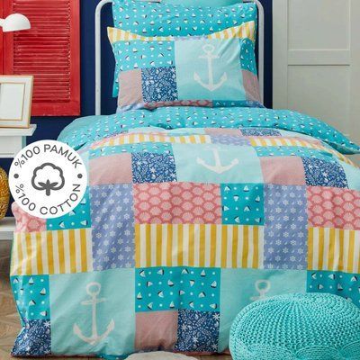 Постільна білизна Nautica Home - Patch ранфорс підлітковий svt-2000022305242 фото