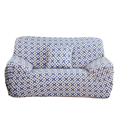 Чехол на 2-местный диван эластичный Homytex Бифлекс Принт 6-12176 фото