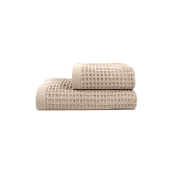 Рушник Lotus Home - Waffle bej бежевий 50x90 svt-2000022335096 фото