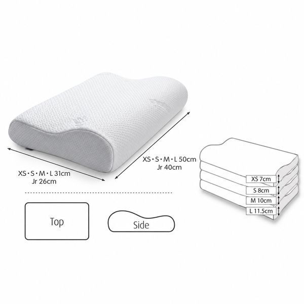 Подушка TEMPUR ORIGINAL White Premium luli120233rk фото