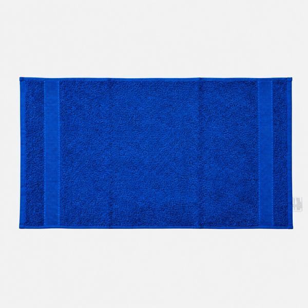 Рушник махровий Сатин Aisha 400 г/м2, Синій, 50x90 см d-c401v-jeans фото