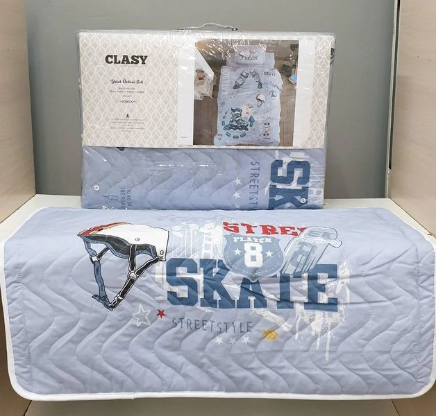 Стьобана підліткове покривало з наволочкою CLASY SKYLAND p_s_k_17195 фото