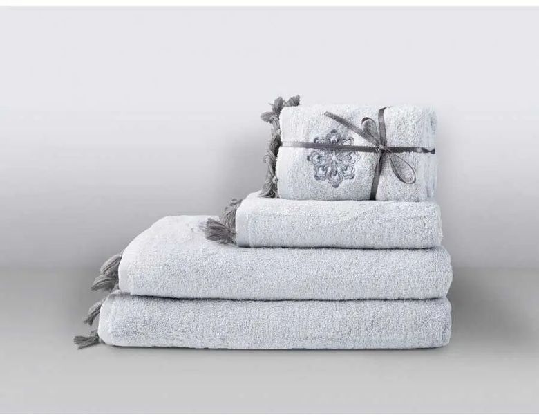 Махровое полотенце банное 70 х 140 Irya Covel a.gri 450 г/м2 sv2000022252744 фото