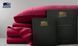 Простыня на резинке Wine Red сатиновая Jefferson красная 180х200 posmar54394 фото 3
