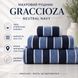 Махровое полотенце Graccioza NEUTRAL NAVY Сауна, 95x150 см Graccioza-295365020-10001 фото 7