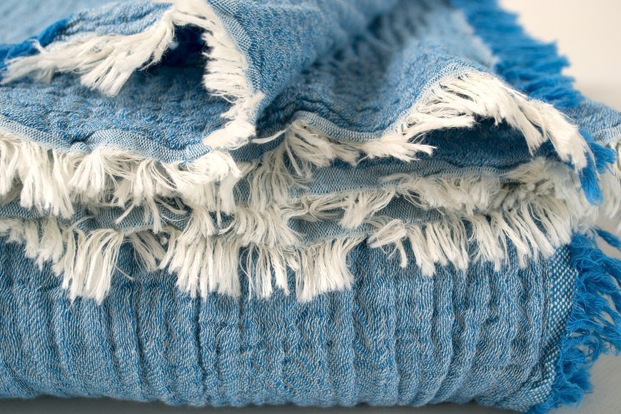 Покривало Lotus Home - Larna muslin blue 200x220 svt-2000022344319 фото