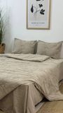 Постельное белье вареный хлопок с вышивкой La Maison Armen stone Евро 200х220 см LaMaison_m019987 фото