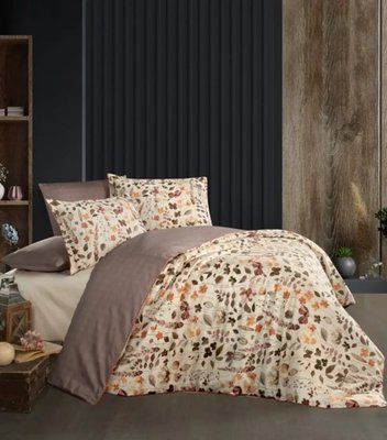 Постільна білизна La Romano Premium Satin Єгипетська бавовна Ansel Wooden Євро LaR_m019567 фото