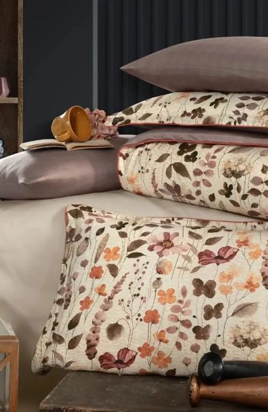 Постельное белье La Romano Premium Satin Египетский Xлопок Ansel Wooden Евро LaR_m019567 фото