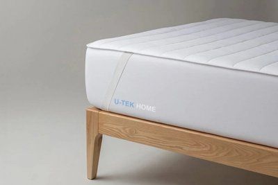 Стеганный непромокаемый наматрасник на резинке по углам Simple 160х200 posmar86953 фото