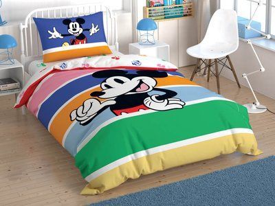 Комплект Disney TAC Mickey Mouse Rainbow простирадло на гумці tac_60285226 фото