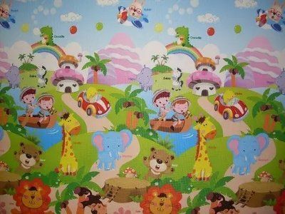 Дитячий двосторонній килимок Le Vele DOPHIA BB02 & BB11, 180 х 200 см 0908.BAI.00.00.180.00.002 фото