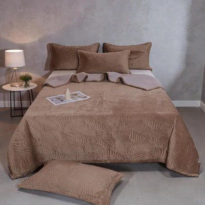 Покривало велюр COLORFUL (220x240) VELURE COVER QUILTED LL 325390 Col_325390 фото