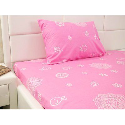 Комплект Pink простынь 143х215 см с наволочкой 50х70 см 12.114_pink фото