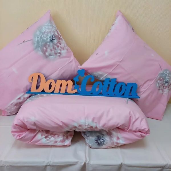 Постельное белье ранфорс Dom Cotton "Розовые мечты" d-c5411v фото